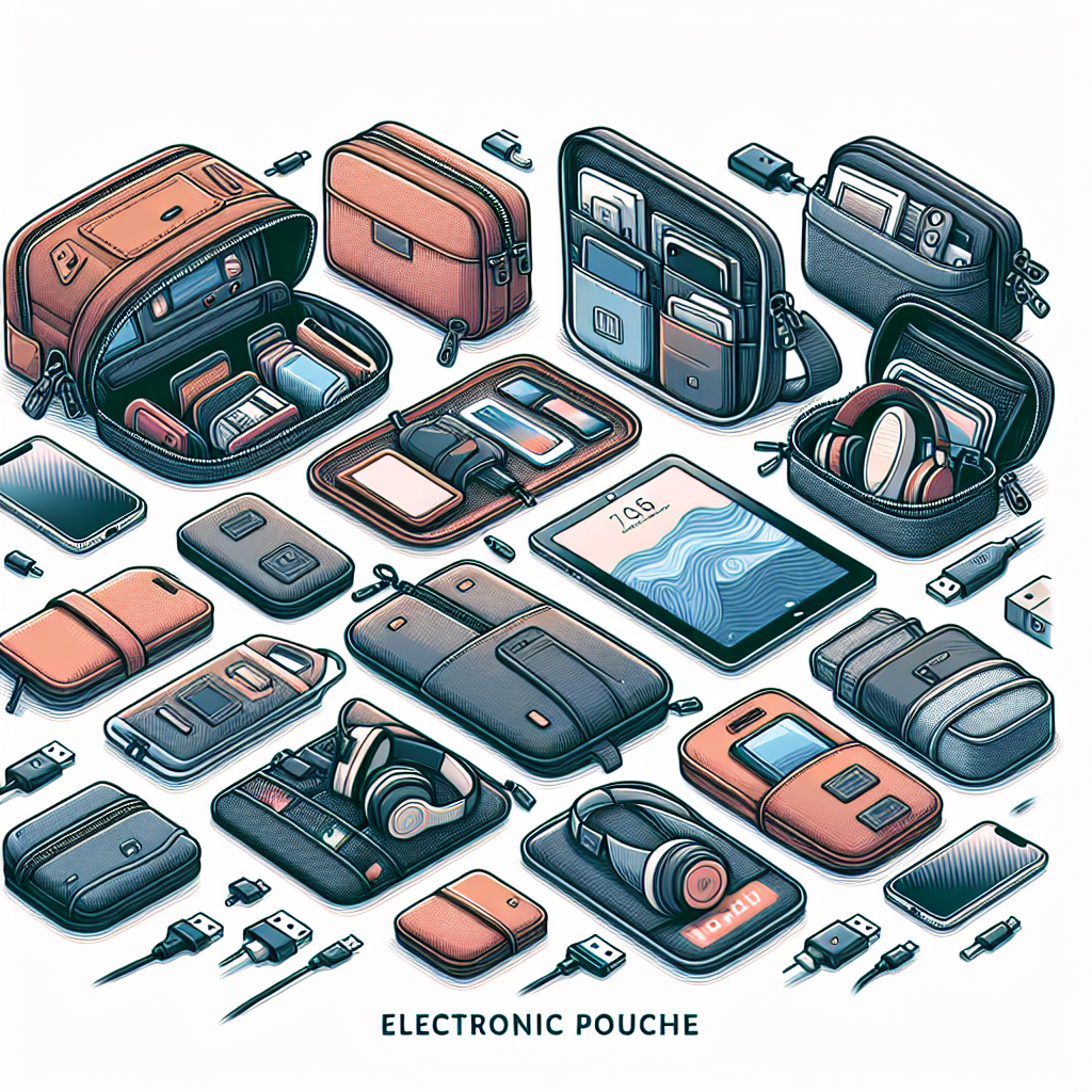 Top Electronics Pouches: Organize Your Tech Essentials Efficiently