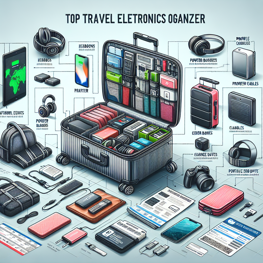 Top Travel Electronics Organizers: Your Ultimate Packing Guide